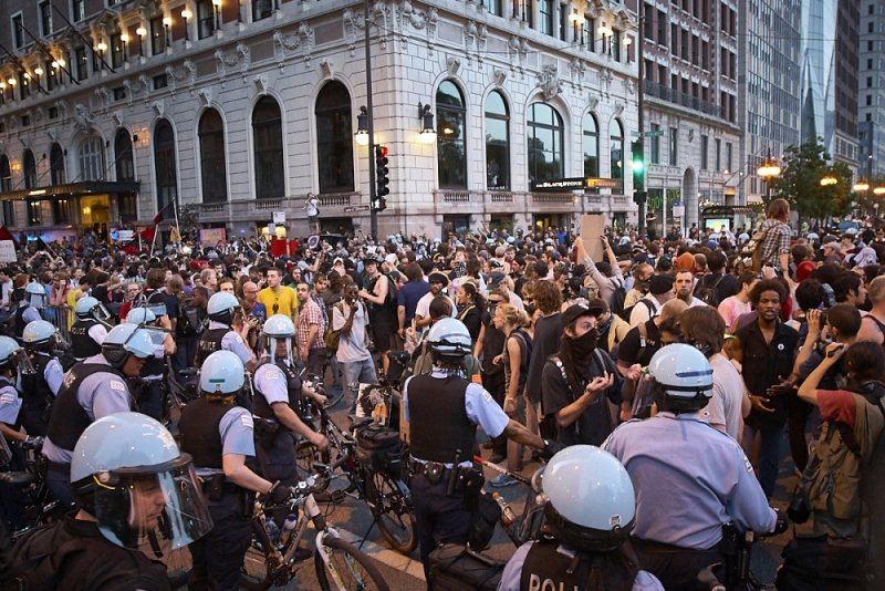 Nagle Photography,Chicago, NATO, protests, street photography